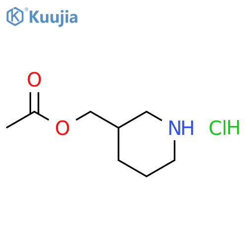 3-Piperidinylmethylacetate Hydrochloride structure
