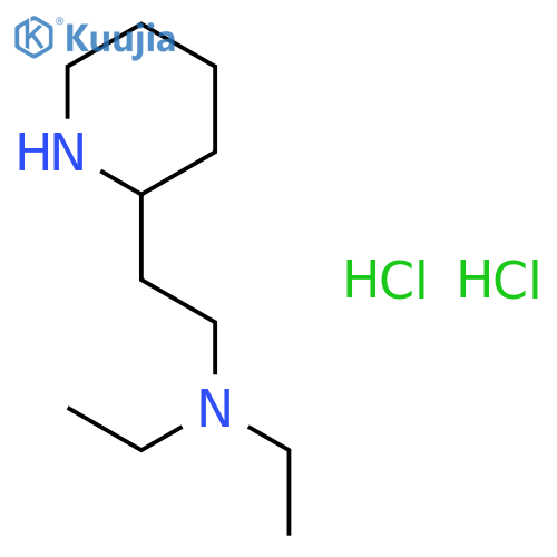 N,N-Diethyl-2-(2-piperidinyl)-1-ethanaminedihydrochloride structure