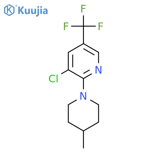 3-Chloro-2-(4-methyl-1-piperidinyl)-5-(trifluoromethyl)pyridine structure