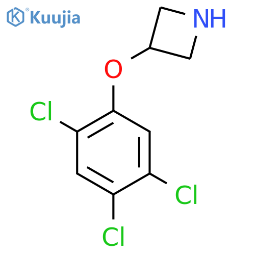 3-(2,4,5-Trichlorophenoxy)azetidine structure