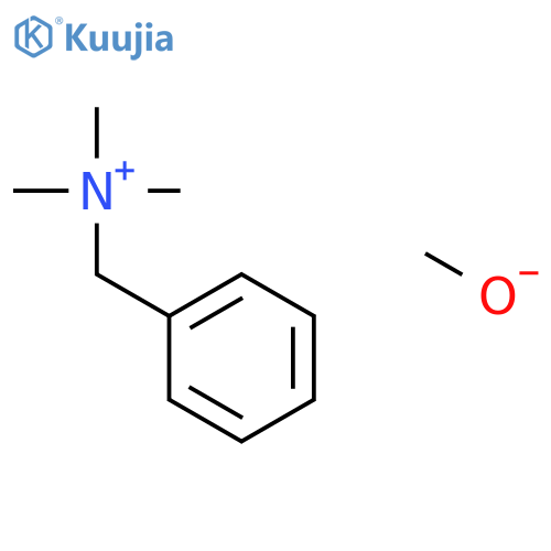 N,N,N-TRIMETHYLBENZENEMETHANAMINIUM METHOXIDE structure