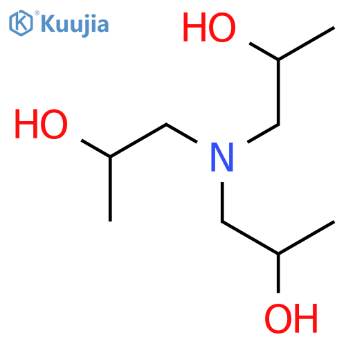 Triisopropanolamine structure