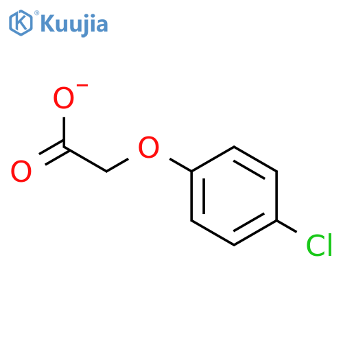 2-(4-chlorophenoxy)acetic acid structure