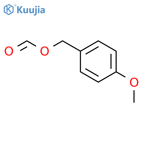 Benzenemethanol,4-methoxy-, 1-formate structure
