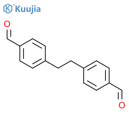 Benzaldehyde, 4,4'-(1,2-ethanediyl)bis- structure