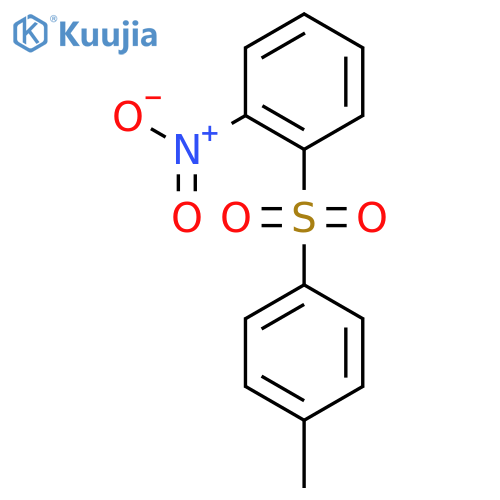 Benzene, 1-[(4-methylphenyl)sulfonyl]-2-nitro- structure