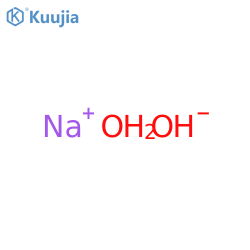 Sodium hydroxide(Na(OH)), monohydrate (9CI) structure