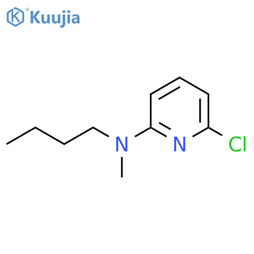 N-Butyl-6-chloro-N-methyl-2-pyridinamine structure
