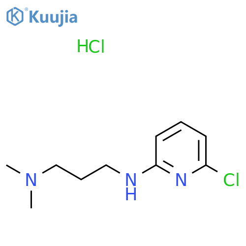 N1-(6-Chloro-2-pyridinyl)-N3,N3-dimethyl-1,3-propanediamine hydrochloride structure