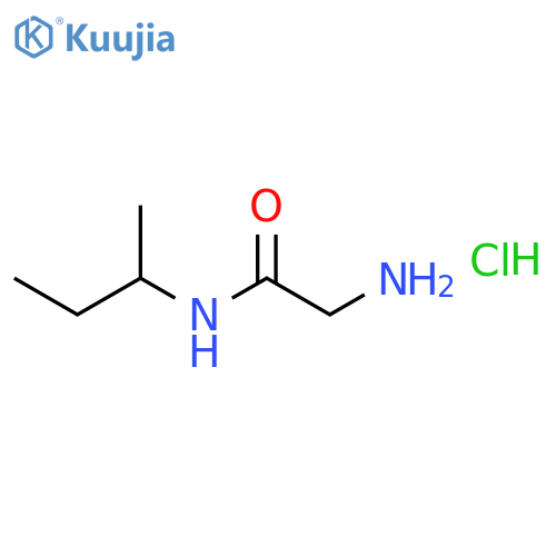 2-Amino-N-(sec-butyl)acetamide hydrochloride structure