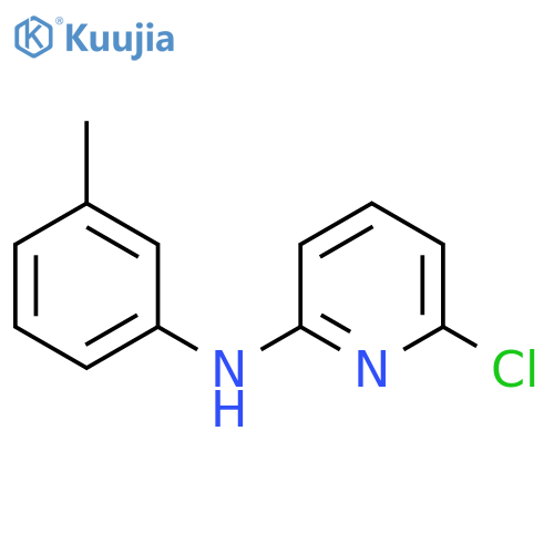6-Chloro-N-(3-methylphenyl)-2-pyridinamine structure