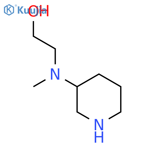 2-methyl(piperidin-3-yl)aminoethan-1-ol structure