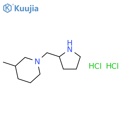 3-Methyl-1-(2-pyrrolidinylmethyl)piperidinedihydrochloride structure