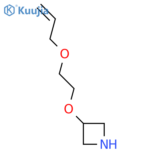 3-2-(prop-2-en-1-yloxy)ethoxyazetidine structure