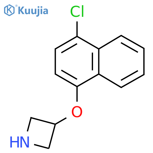 3-[(4-Chloro-1-naphthyl)oxy]azetidine structure