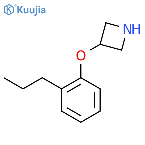 3-(2-Propylphenoxy)azetidine structure