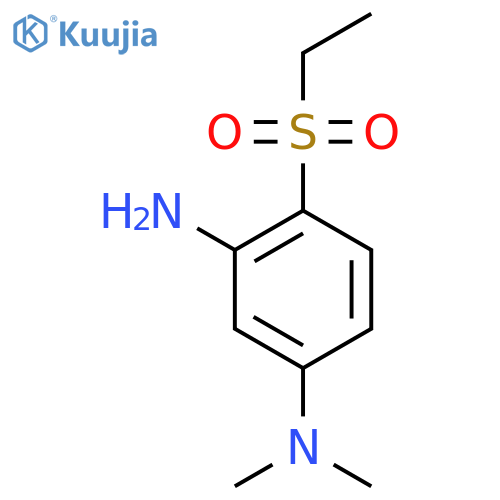 4-(Ethylsulfonyl)-N1,N1-dimethyl-1,3-benzenediamine structure