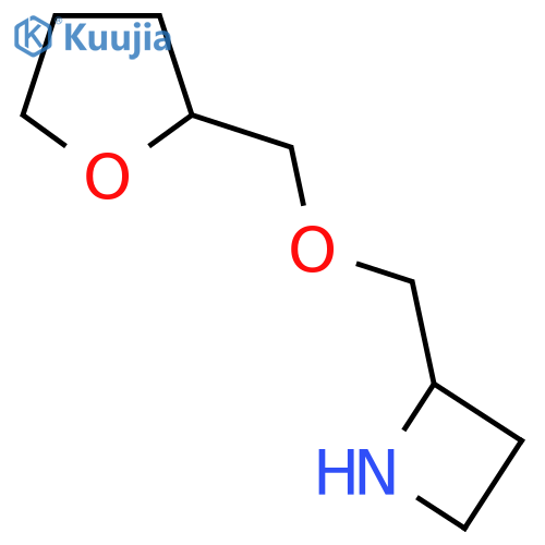 2-(((TETRAHYDROFURAN-2-YL)METHOXY)METHYL)AZETIDINE structure