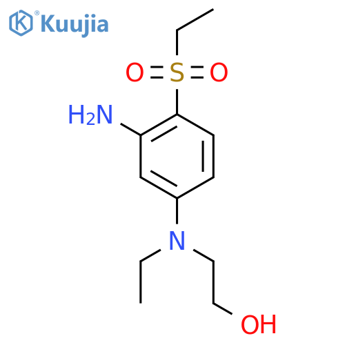 2-3-Amino(ethyl)-4-(ethylsulfonyl)anilino-1-ethanol structure