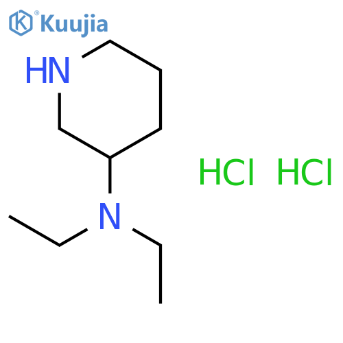 N,N-Diethyl-3-piperidinamine dihydrochloride structure