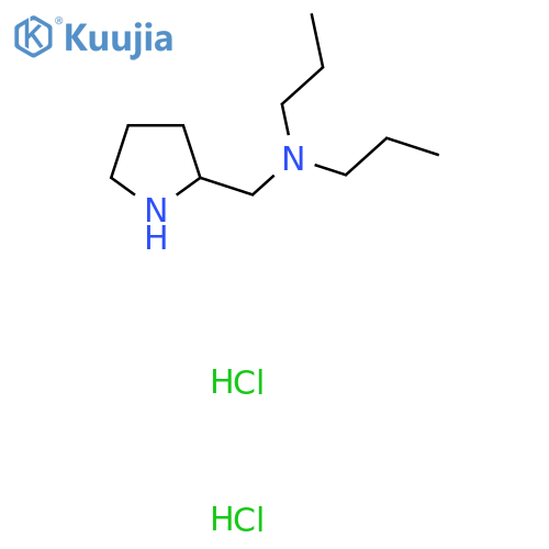 N-Propyl-N-(2-pyrrolidinylmethyl)-1-propanaminedihydrochloride structure