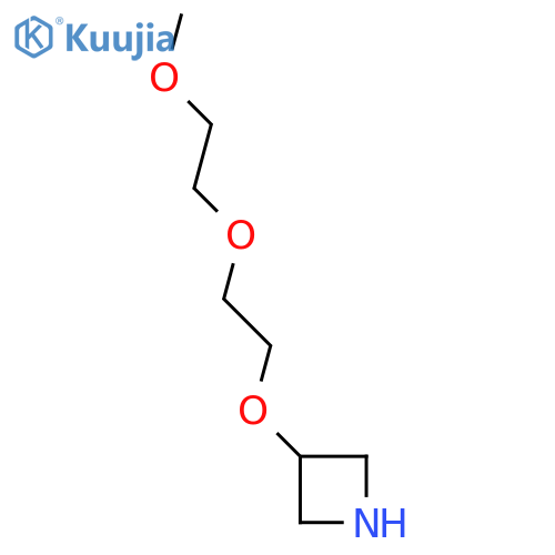 3-Azetidinyl-2-(2-methoxyethoxy)ethylethertrifluoroacetate structure
