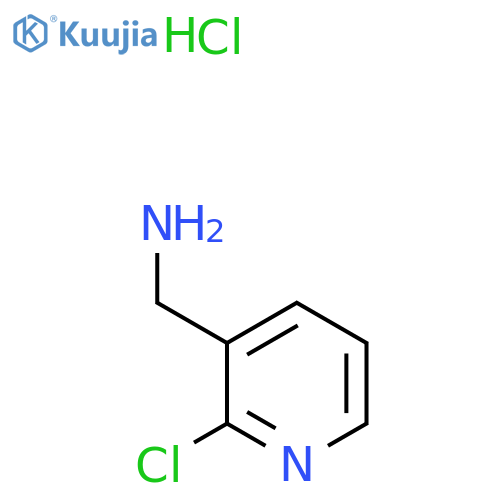 (2-chloro-3-pyridyl)methanamine;dihydrochloride structure