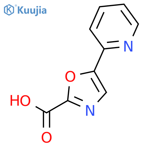 5-(2-Pyridinyl)-2-oxazolecarboxylic Acid structure