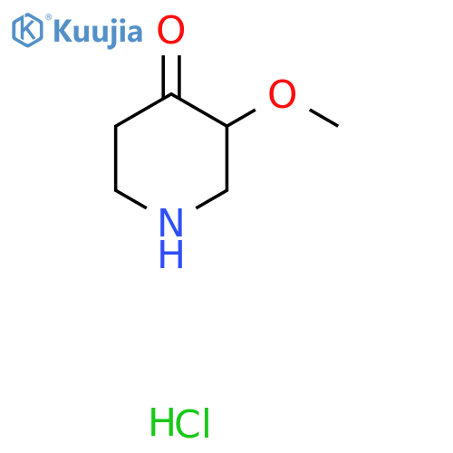 3-Methoxypiperidin-4-one hydrochloride structure