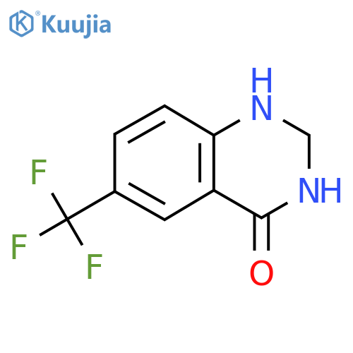 6-Trifluoromethyl-2,3-dihydro-1H-quinazolin-4-one structure
