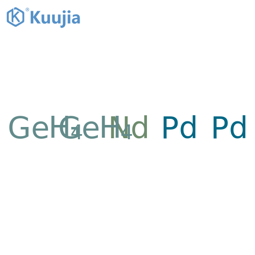 Germanium, compd. with neodymium and palladium (2:1:2) structure