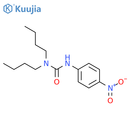 urea, n,n-dibutyl-n'-(4-nitrophenyl)- structure