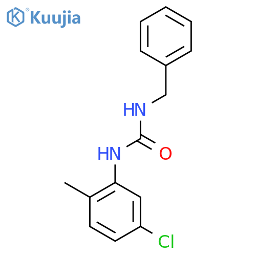 Urea, N-(5-chloro-2-methylphenyl)-N'-(phenylmethyl)- structure