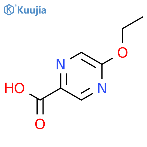 5-Ethoxypyrazine-2-carboxylic acid structure