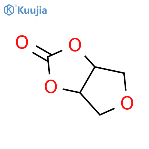 tetrahydro-2H-furo3,4-d1,3dioxol-2-one structure