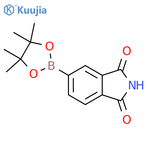 5-(tetramethyl-1,3,2-dioxaborolan-2-yl)-2,3-dihydro-1H-isoindole-1,3-dione structure