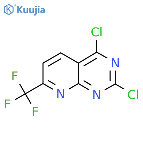2,4-Dichloro-7-(trifluoromethyl)pyrido2,3-dpyrimidine structure