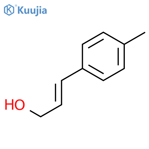 3-(4-methylphenyl)prop-2-en-1-ol structure