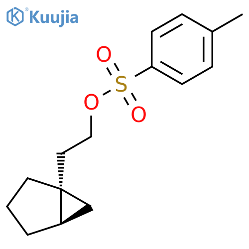 rac-2-[(1R,5S)-bicyclo[3.1.0]hexan-1-yl]ethyl 4-methylbenzene-1-sulfonate structure