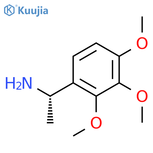 (1S)-1-(2,3,4-trimethoxyphenyl)ethan-1-amine structure