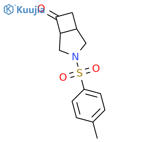 3-Tosyl-3-azabicyclo3.2.0heptan-6-one structure