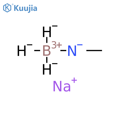 Sodium methylaminotrihydroborate structure
