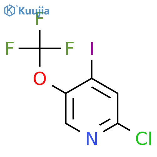 2-chloro-4-iodo-5-(trifluoromethoxy)pyridine structure