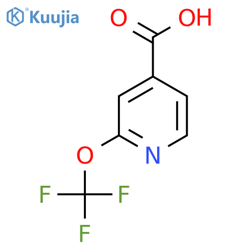 2-(Trifluoromethoxy)isonicotinic acid structure