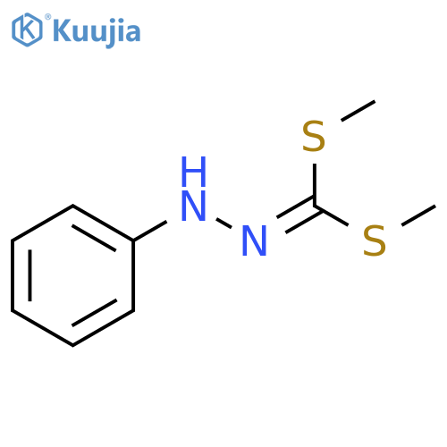 Carbonic acid, dithio-, S,S-dimethyl ester, phenylhydrazone (6CI) structure
