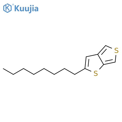 2-octylthieno[3,4-b]thiophene structure