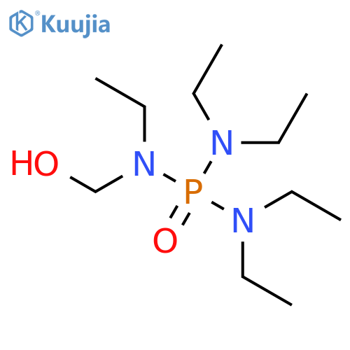 Phosphoric triamide,pentaethyl(hydroxymethyl)- (9CI) structure