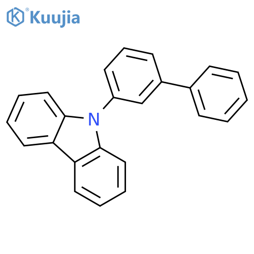9-(1,1'-Biphenyl-3-yl)-9H-carbazole structure