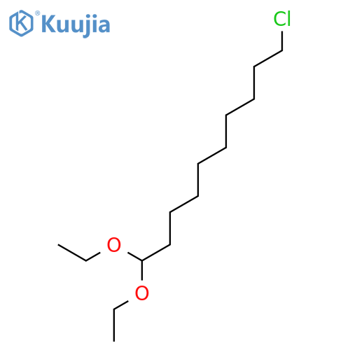 10-Chloro-1,1-diethoxydecane structure