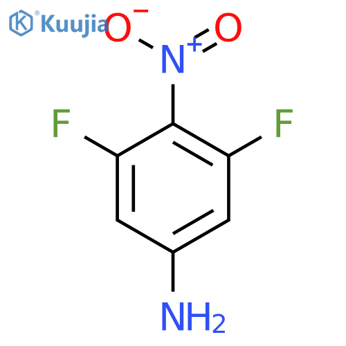 3,5-difluoro-4-nitro-aniline structure